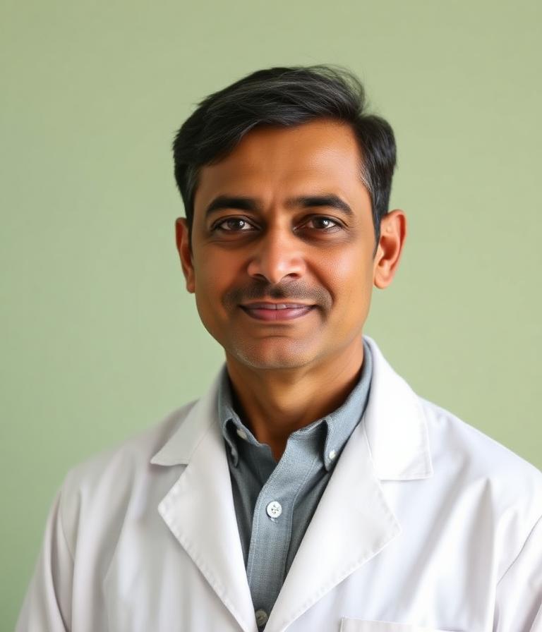 A Sattva physician consulting a patient